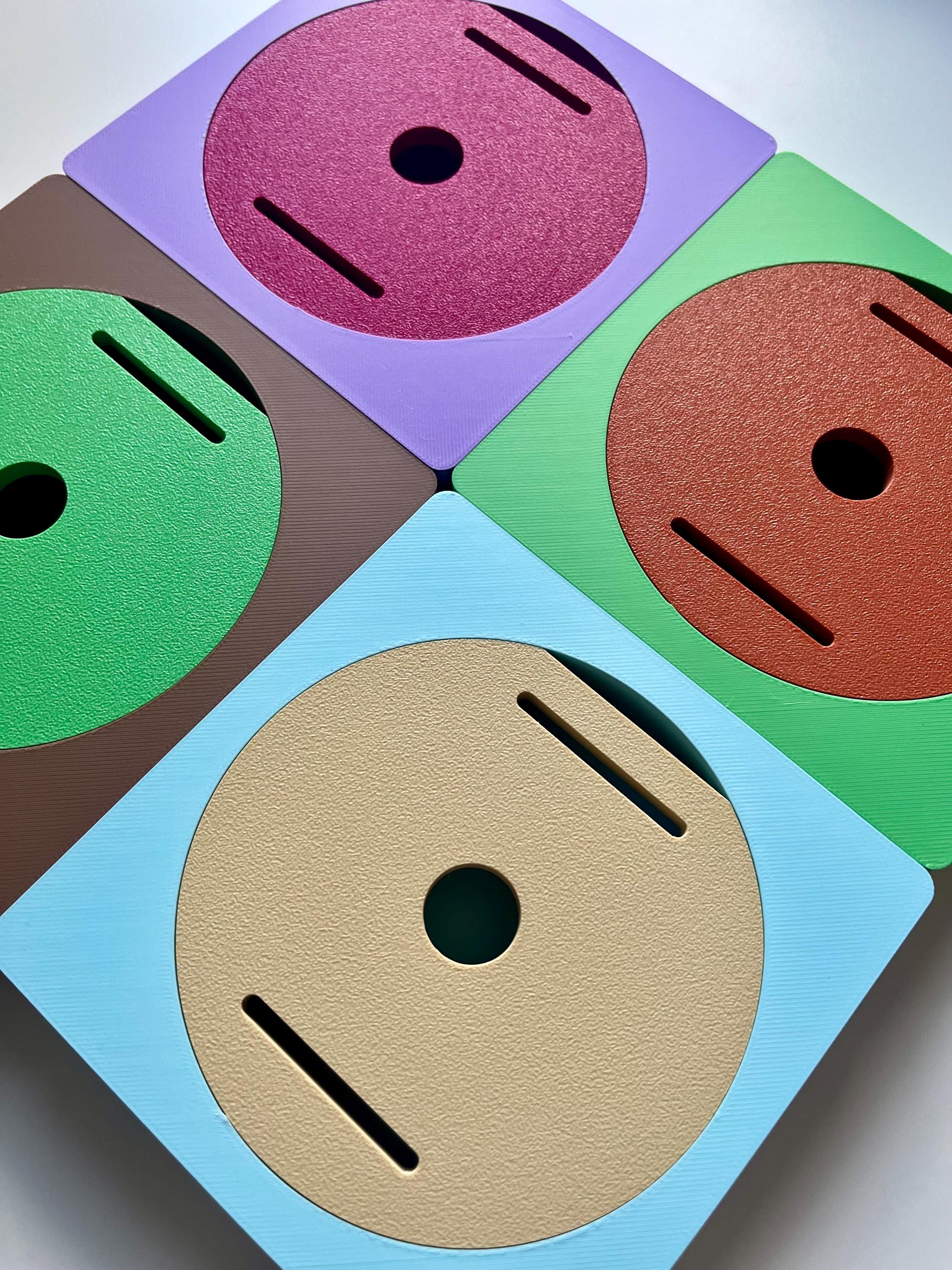 Hexar Square Dual Colour Edition Medal Holders - 36+ Colours - Made in The UK - Worldwide Shipping.