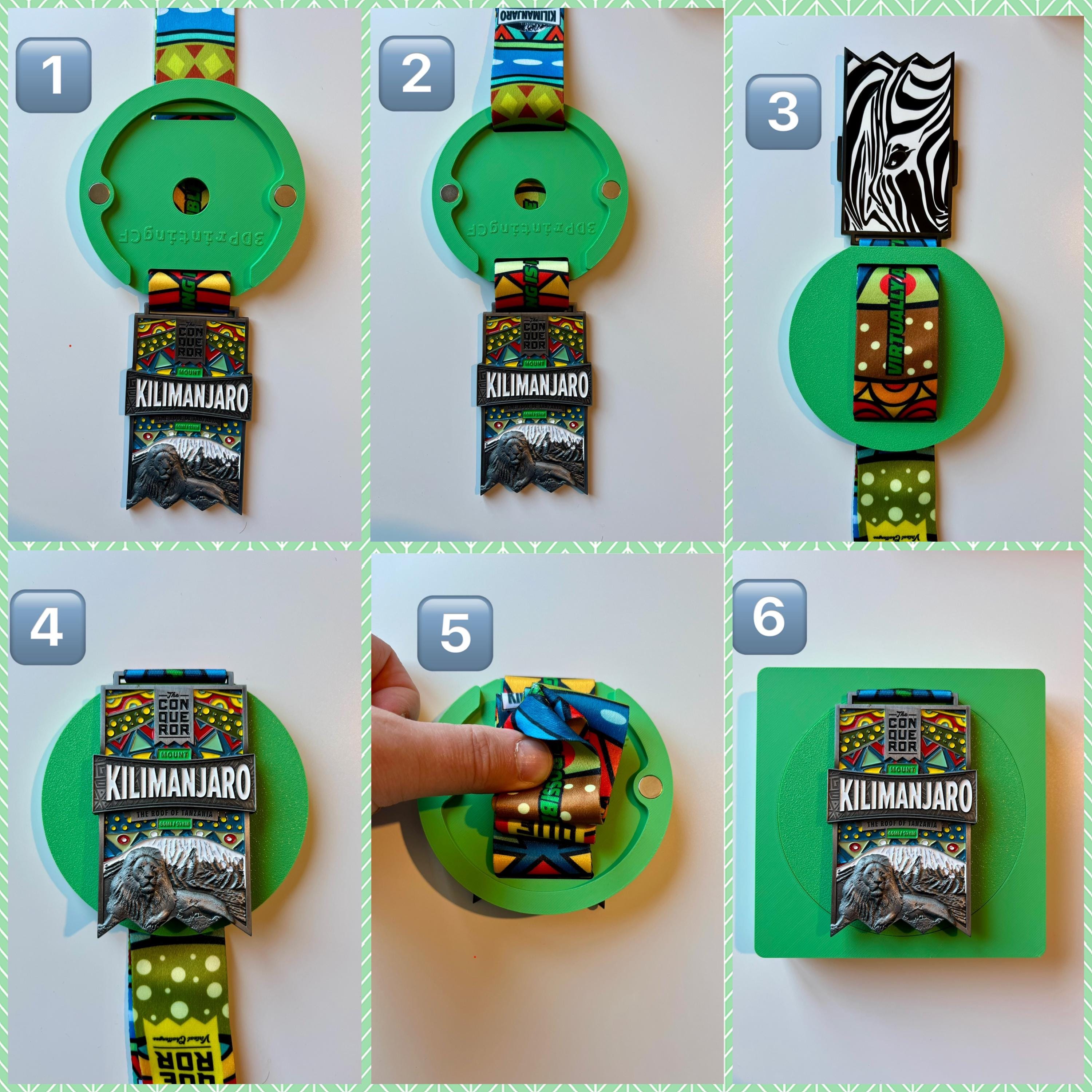Hexar Square Edition Medal Holders - 36+ Colours - Made in The UK - Worldwide Shipping.