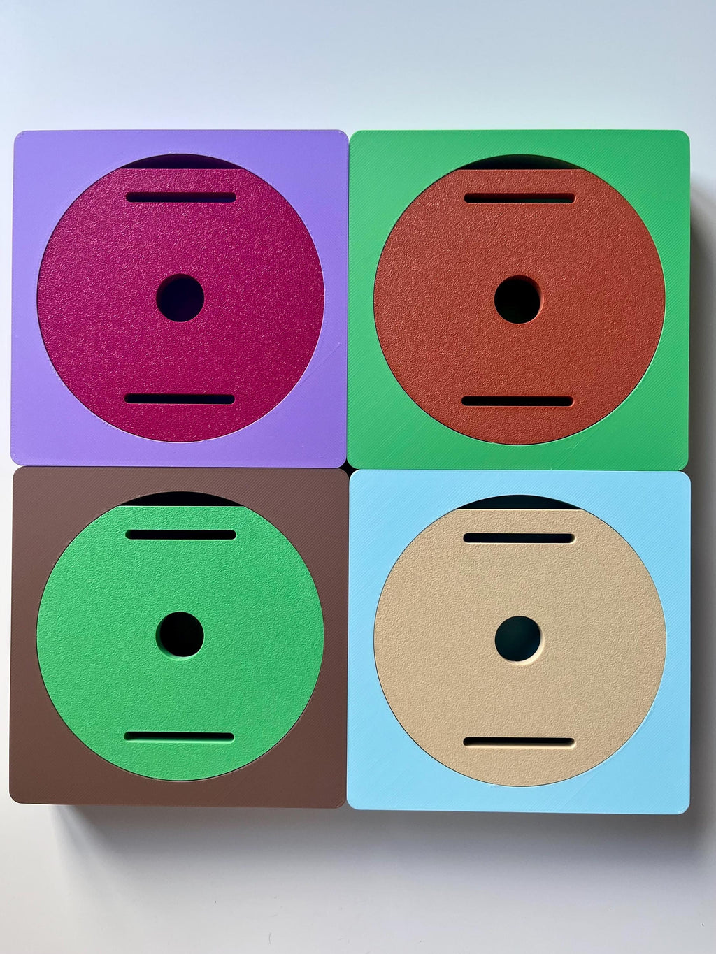 Hexar Square Dual Colour Edition Medal Holders - 36+ Colours - Made in The UK - Worldwide Shipping.