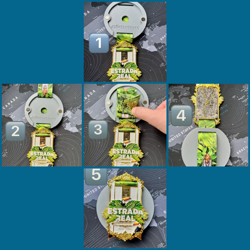 Honeycomb Medal Holder | Large | 36+ Colours | Made in The UK | Worldwide Shipping