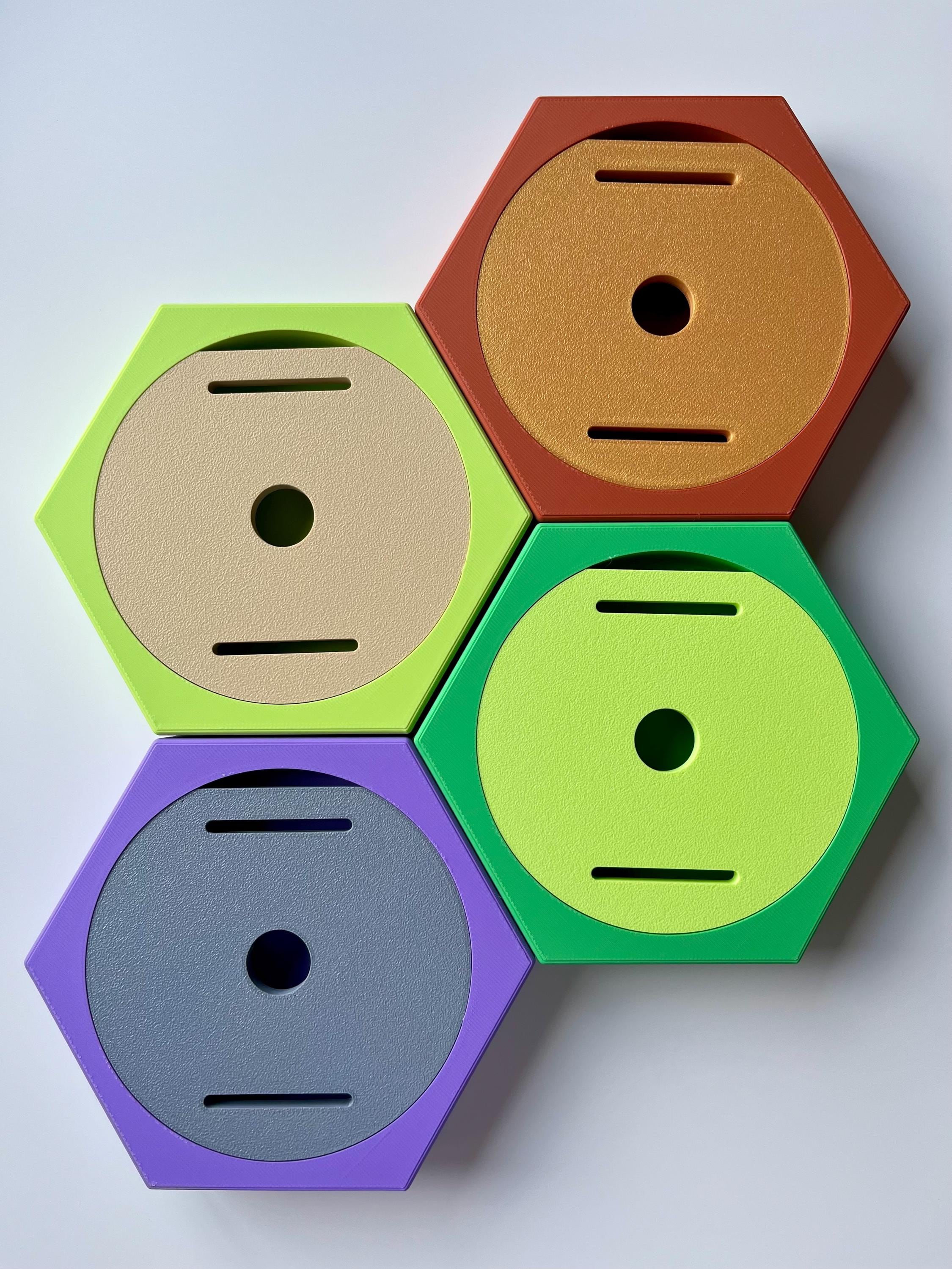 Honeycomb Medal Holder | Small | Dual Colour | 36+ Colours | Made in The UK | Worldwide Shipping